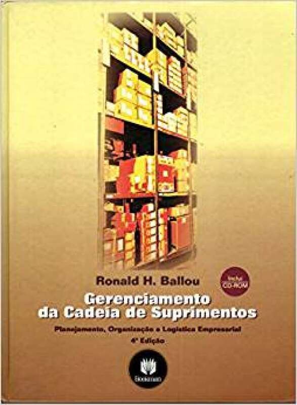 Livro Gerenciamento Da Cadeia De Suprimentos RONALD H BALLOU Sebo