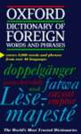 The Oxford Dictionary of Foreign Words and Phrases - Capa Dura - sebo online