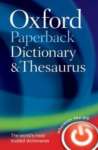 OXFORD PAPERBACK DICTIONARY AND THESAURUS - sebo online