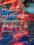 Production and Operations Management Pb: Manufacturing and Services - sebo online