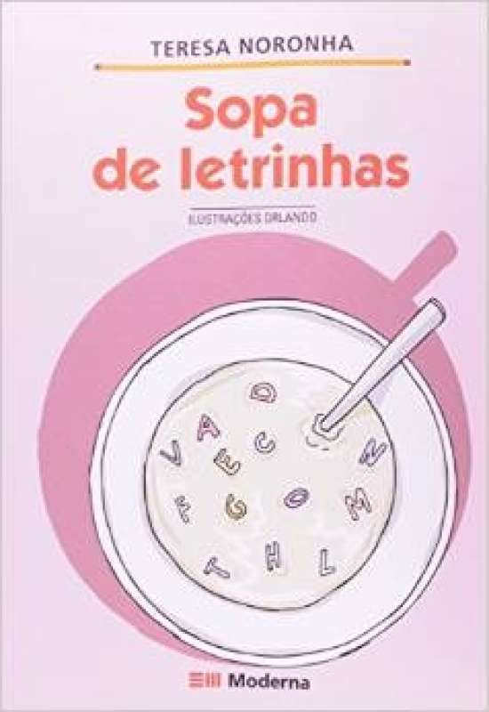 Livro Sopa De Letrinhas Teresa Noronha Sebo Online Container Cultura