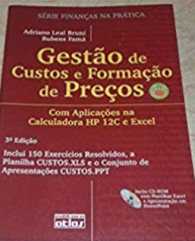 Livro Gestão De Custos D Formação De Preços Adriano Leal Bruni Sebo Online Container Cultura 3728